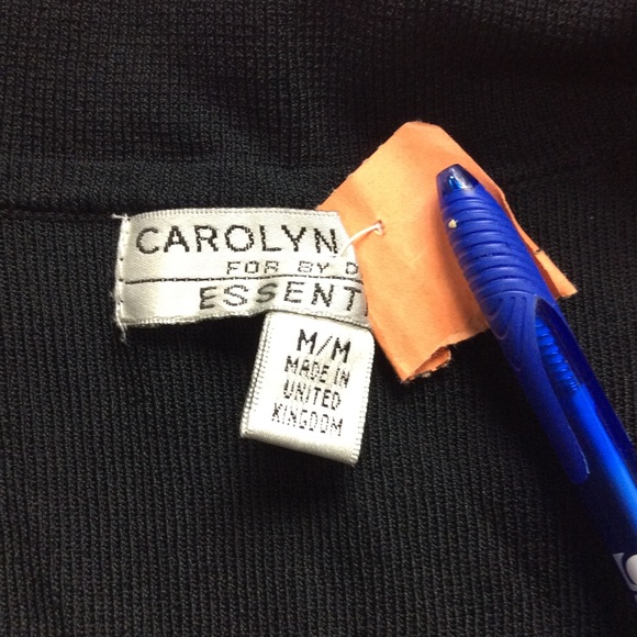 CAROLYN TAYLOR BLACK CARDIGAN - Picture 7 of 15